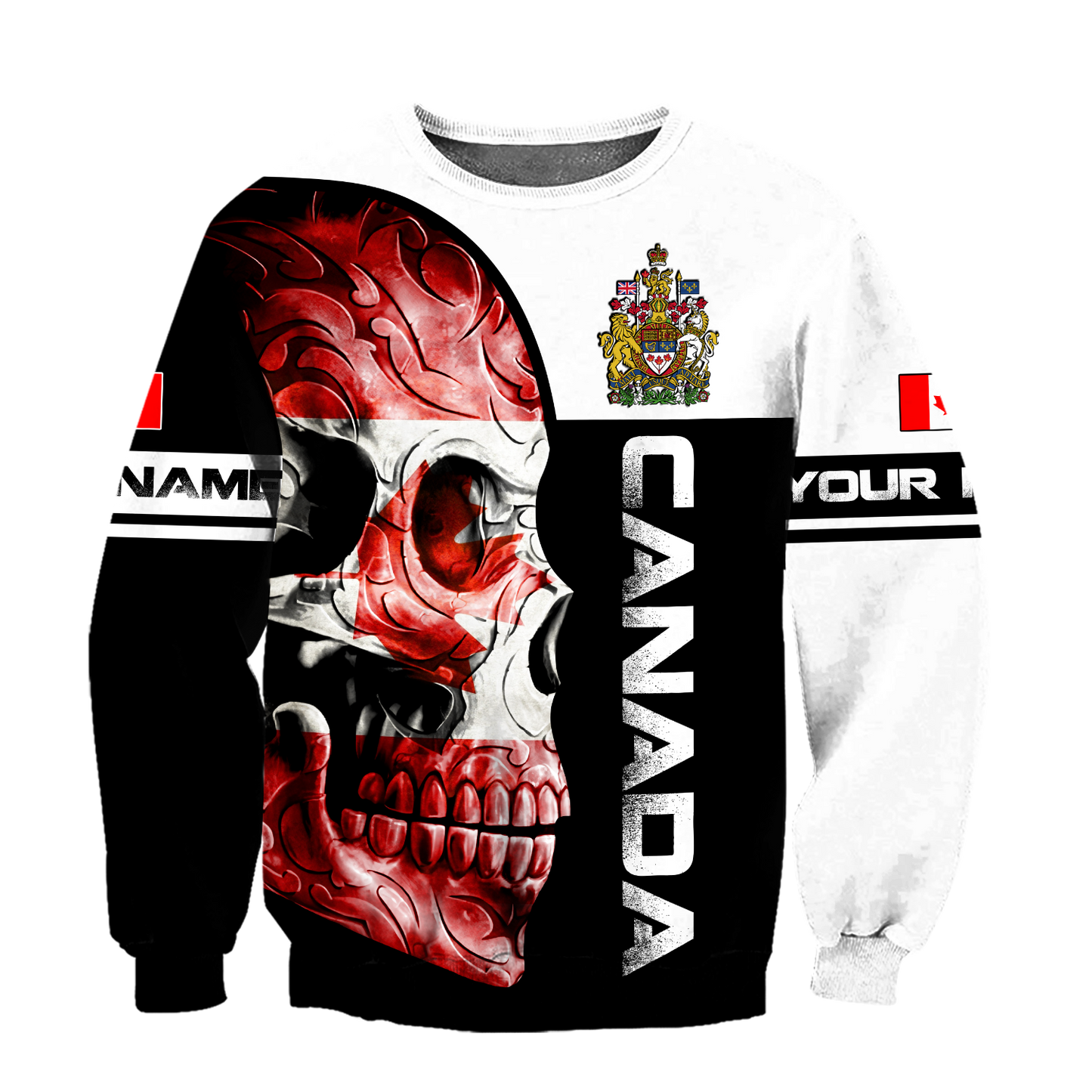 Personalized Name XT Canadian Veteran Army 3D Printed Shirts SN01042102