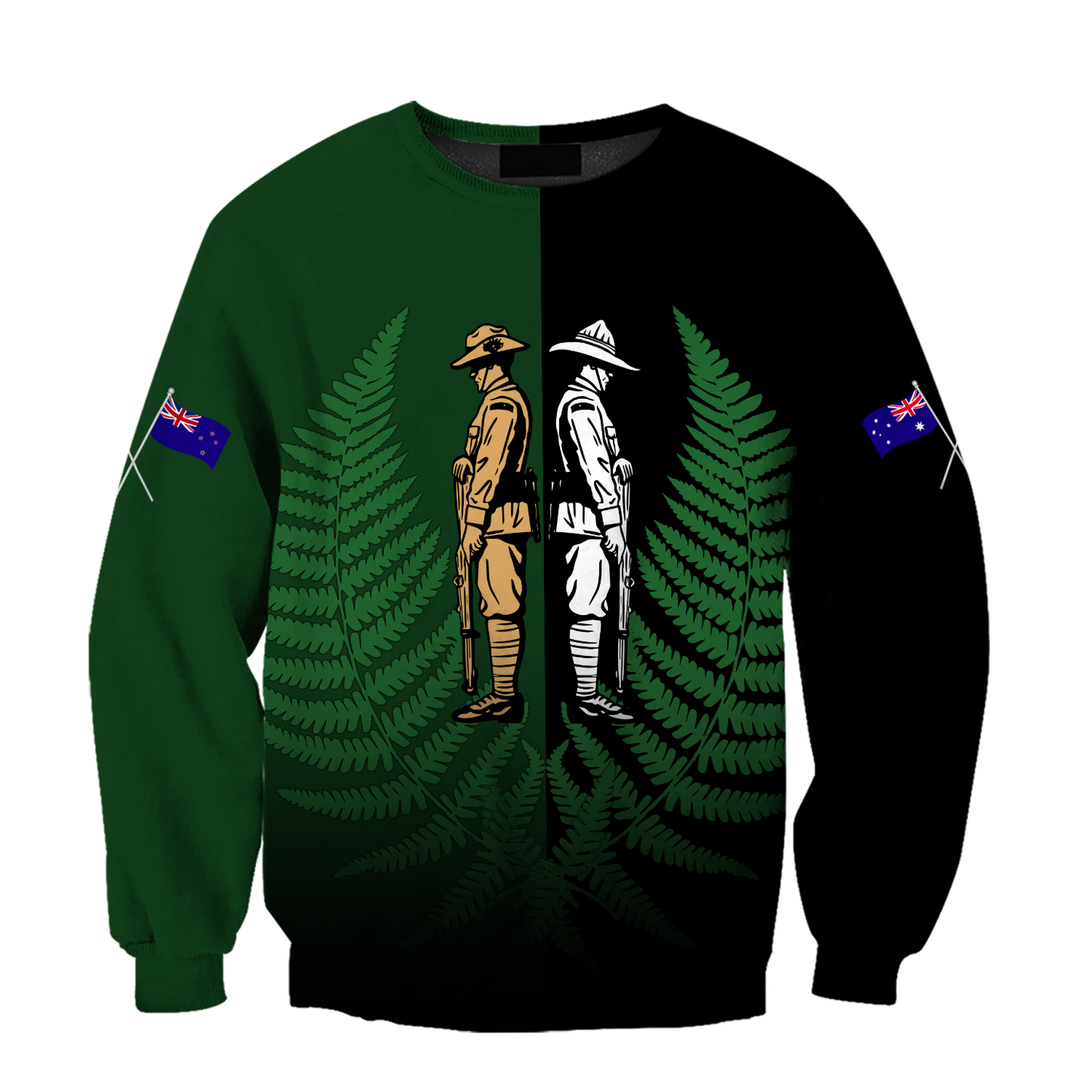 Honor and respect day Soldier 3D print shirts