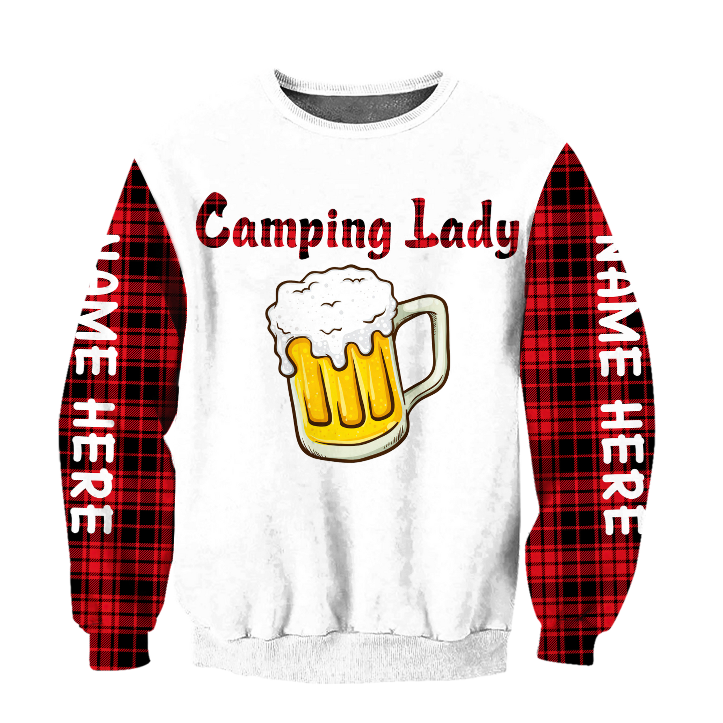 3D All Over Printed Camping  Lady Unisex Shirts SN01022103 Custom Name XT