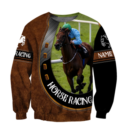 Horse Racing 3D All Over Printed Unisex Shirts