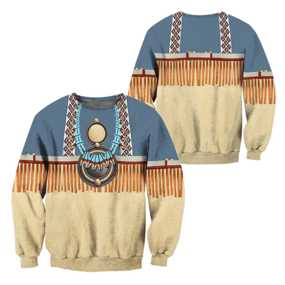 Native American 3D All Over Printed Unisex Shirts