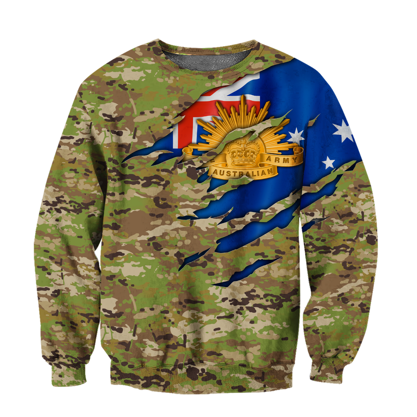 Australian Veteran 3D All Over Printed Shirts PD10032104