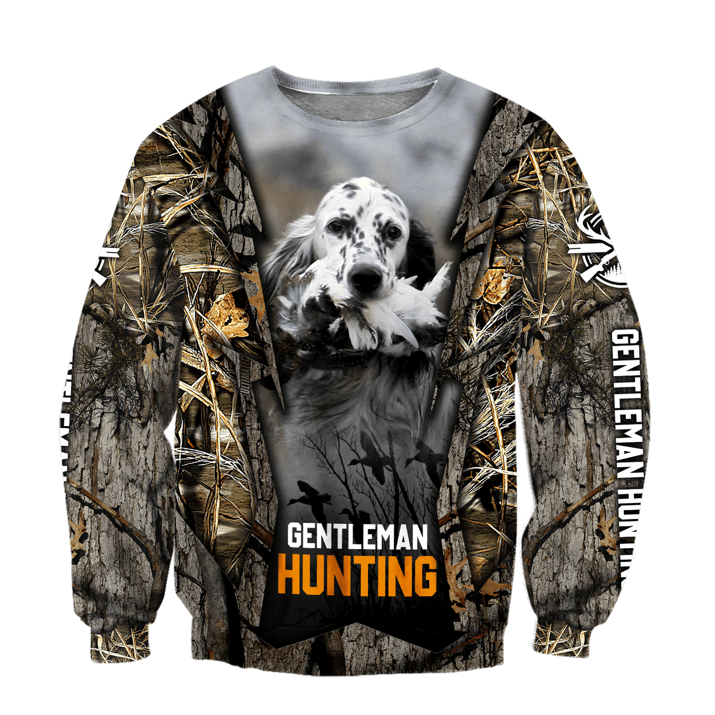 Hunting Dog 3D Over Printed Unisex Deluxe Hoodie ML