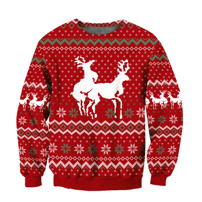 Ugly Christmas 3D All Over Printed Unisex Shirts