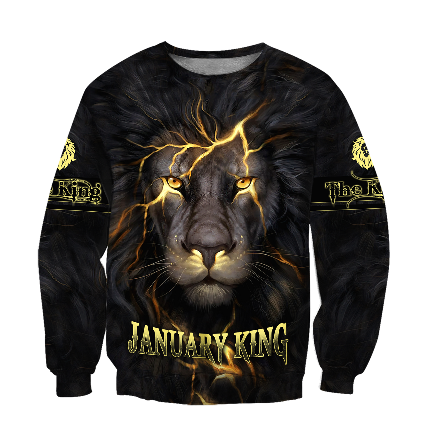 January Lion 3D All Over Printed Unisex Shirts Pi21012113