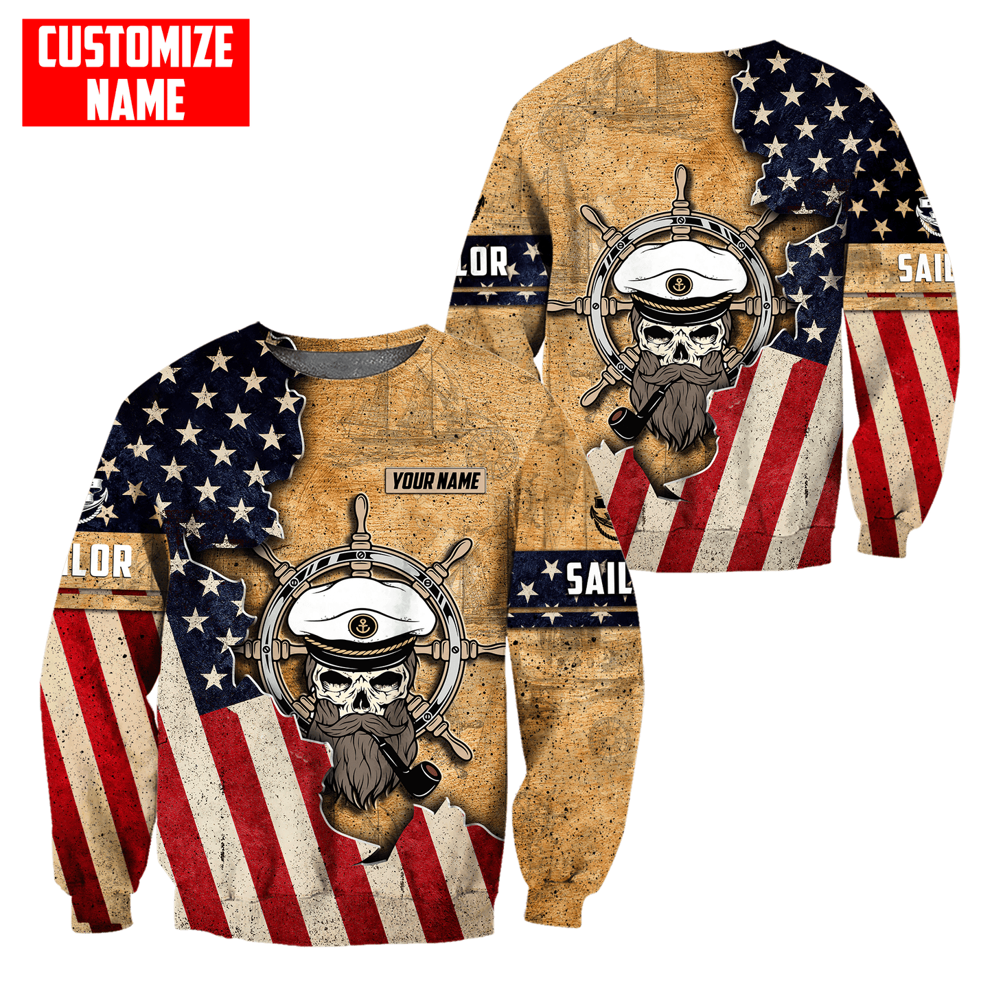 Customized name The Adventure Begins 3D All Over Printed Shirts