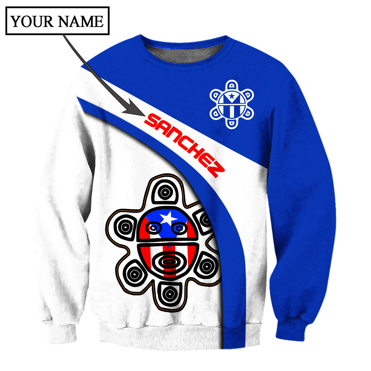 Customize Name Sol Taino Puerto Rico Shirts For Men And Women DD06022103