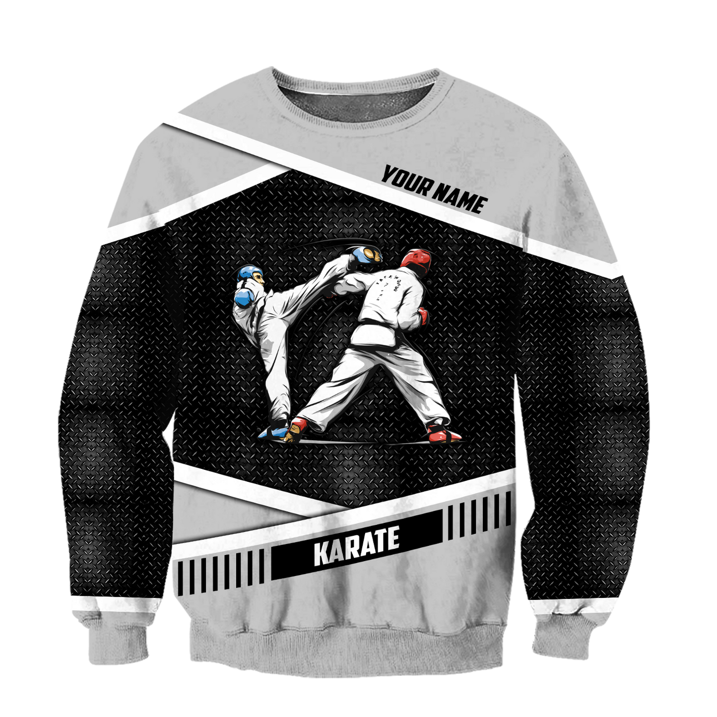 Customize Name Karate Fighting Hoodie For Men And Women MH11032105
