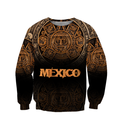 Aztec Mexico Hoodie Personalized 3D All Over Printed Shirts VP06032101