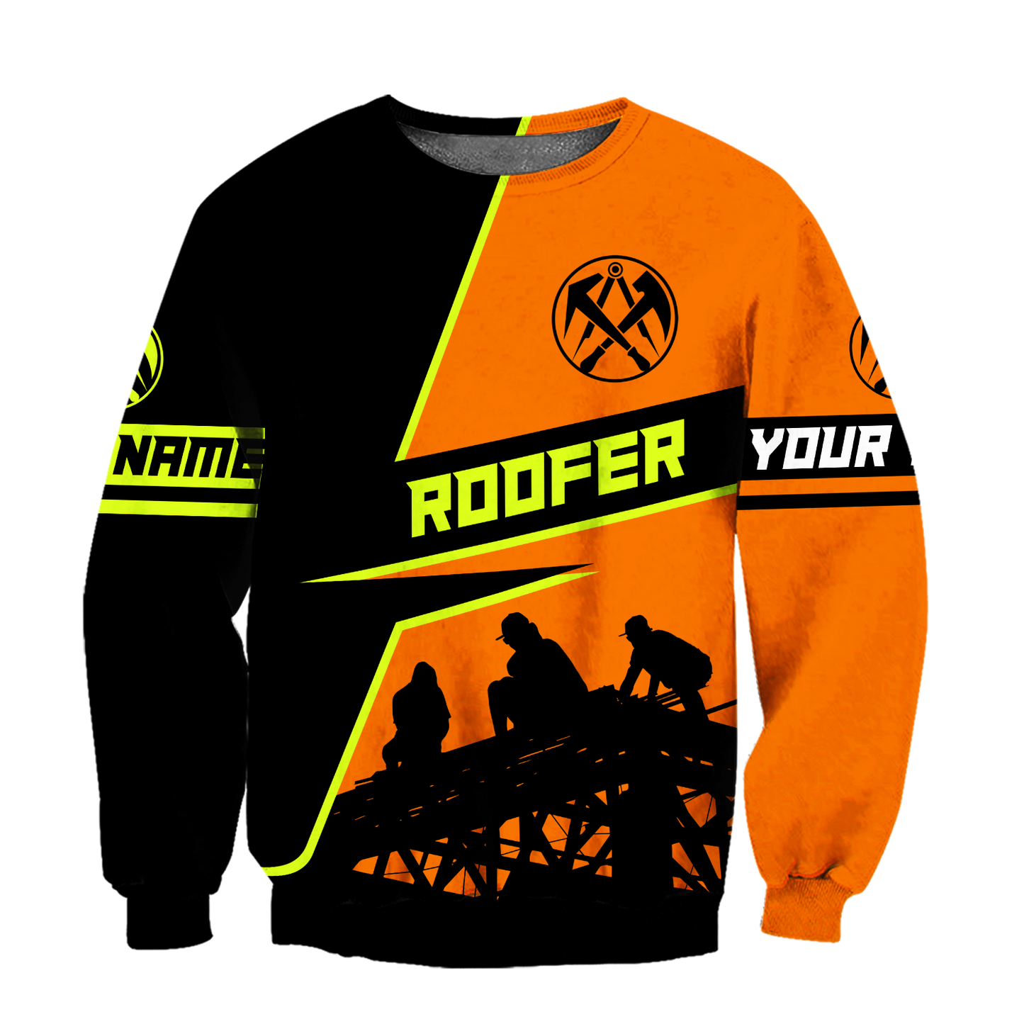 Roofer Man - Personalized Name 3D Hoodie Shirt LAM