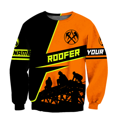 Roofer Man - Personalized Name 3D Hoodie Shirt LAM