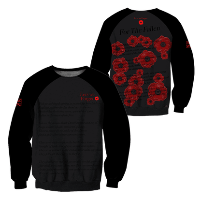 Remembrance Day Lest We Forget 3D All Over Printed Unisex Shirts
