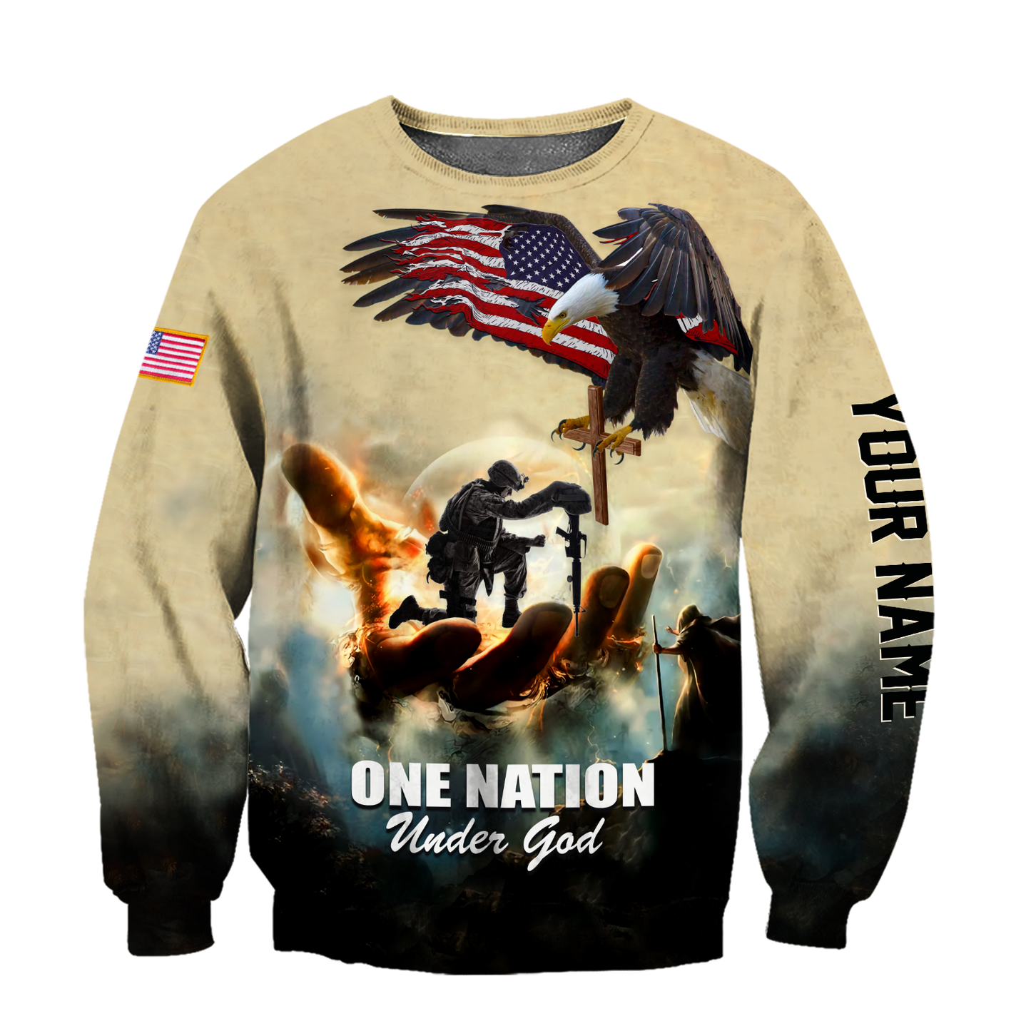 Personalized name German Army Hoodie 3D All Over Printed Unisex Shirts TNA18052103