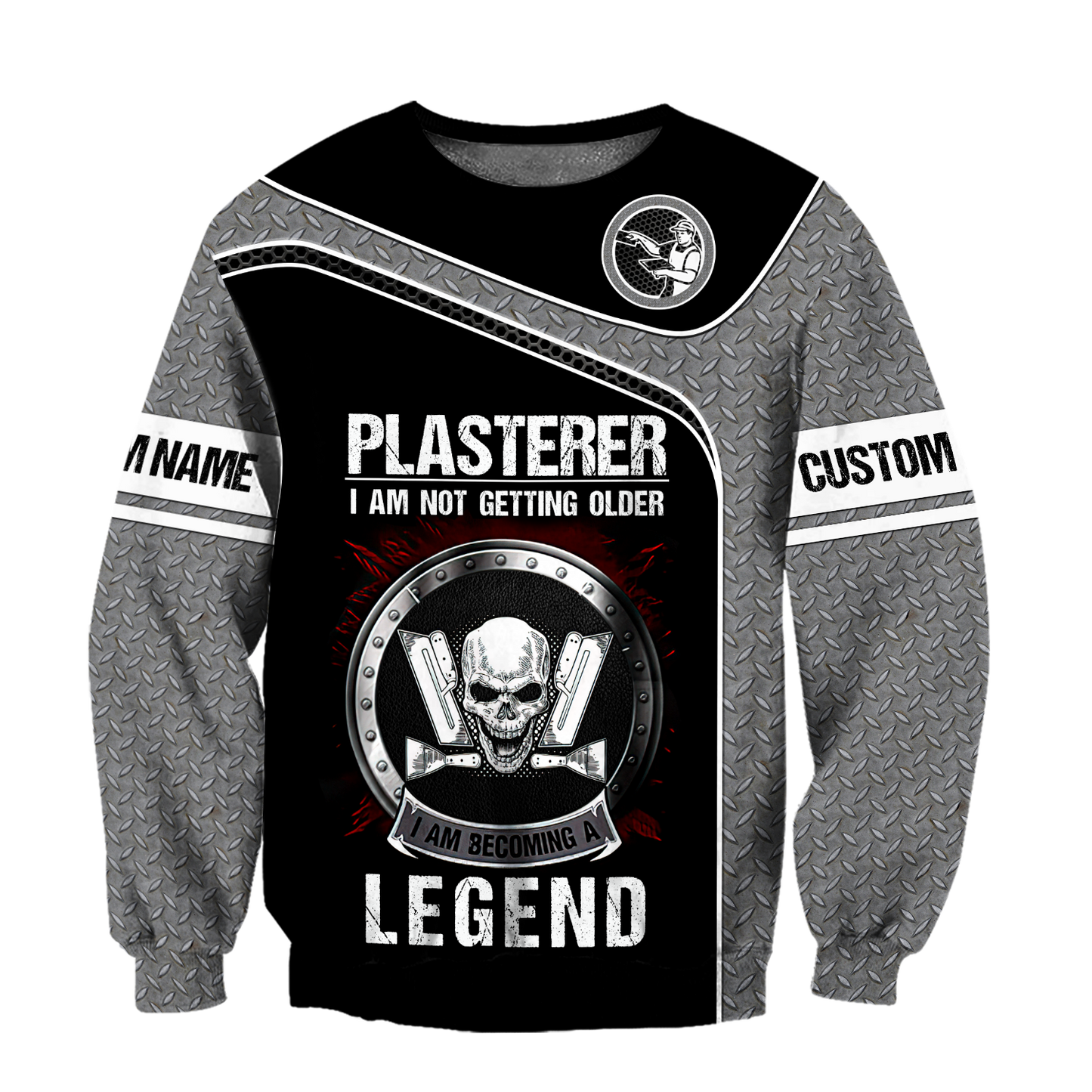 Personalized Name XT Plasterer 3D Printed Clothes TNA26032101