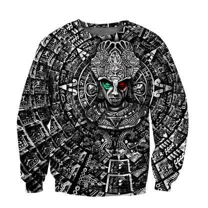 Premium Aztec Mexican Hoodie 3D All Over Printed Unisex Shirts No1