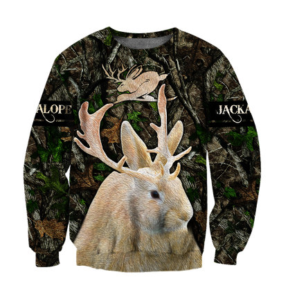 Premium Jackalope 3D All Over Printed Unisex Shirts