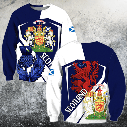 Premium Scotland Lion 3D All Over Printed Unisex