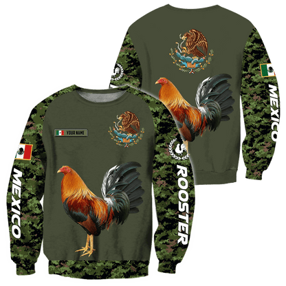 Personalized Rooster 3D Printed Unisex Shirts HHT18052105