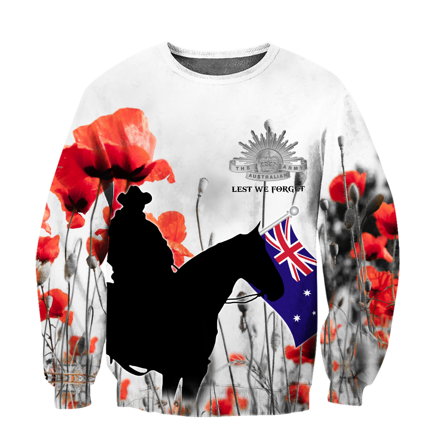 Premium Unisex Hoodie Remember Anzac Day ML
