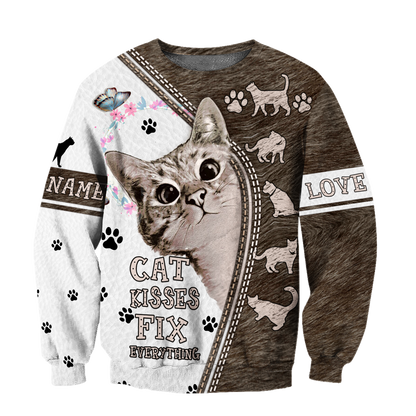 Customize Name Cat Hoodie For Men And Women TNA25032103