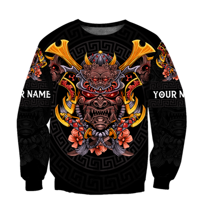 Premium 3D Printed Personalized Unisex Samurai Shirts No1 MEI