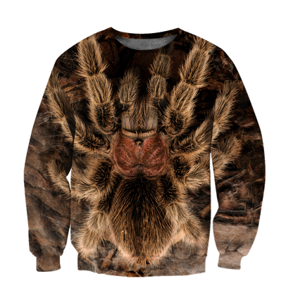 Spider Tarantula 3D All Over Printed Premium Unisex Hoodie ML
