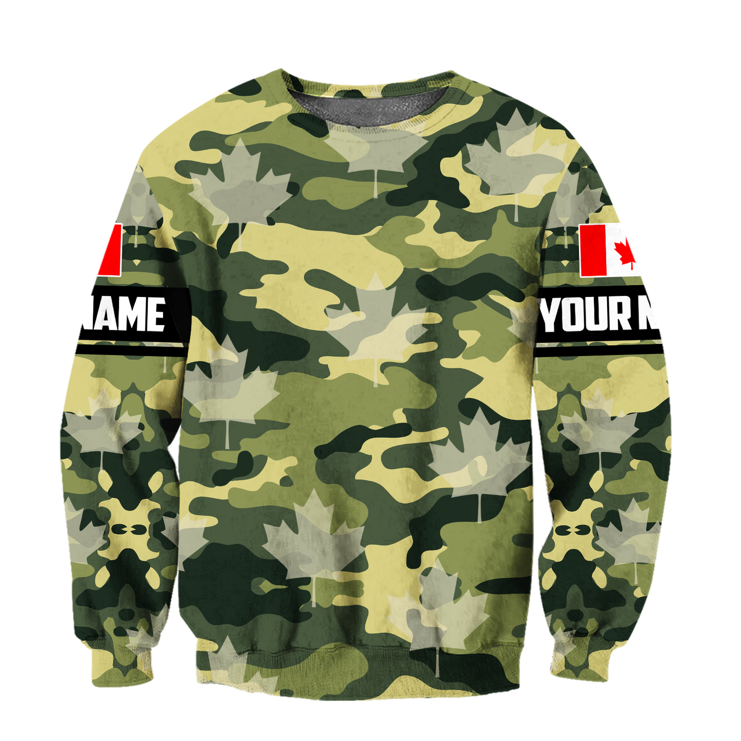Personalized Name XT Canadian Veteran 3D All Over Printed Clothes DA16032104
