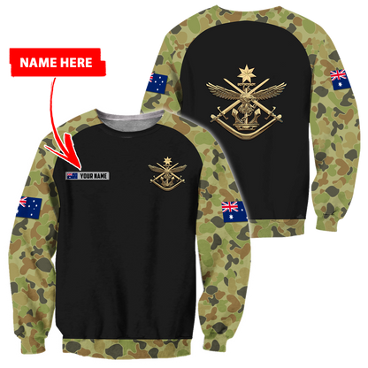 Personalized Australian Defence Force 3D Printed Unisex Shirts TN PD29032103