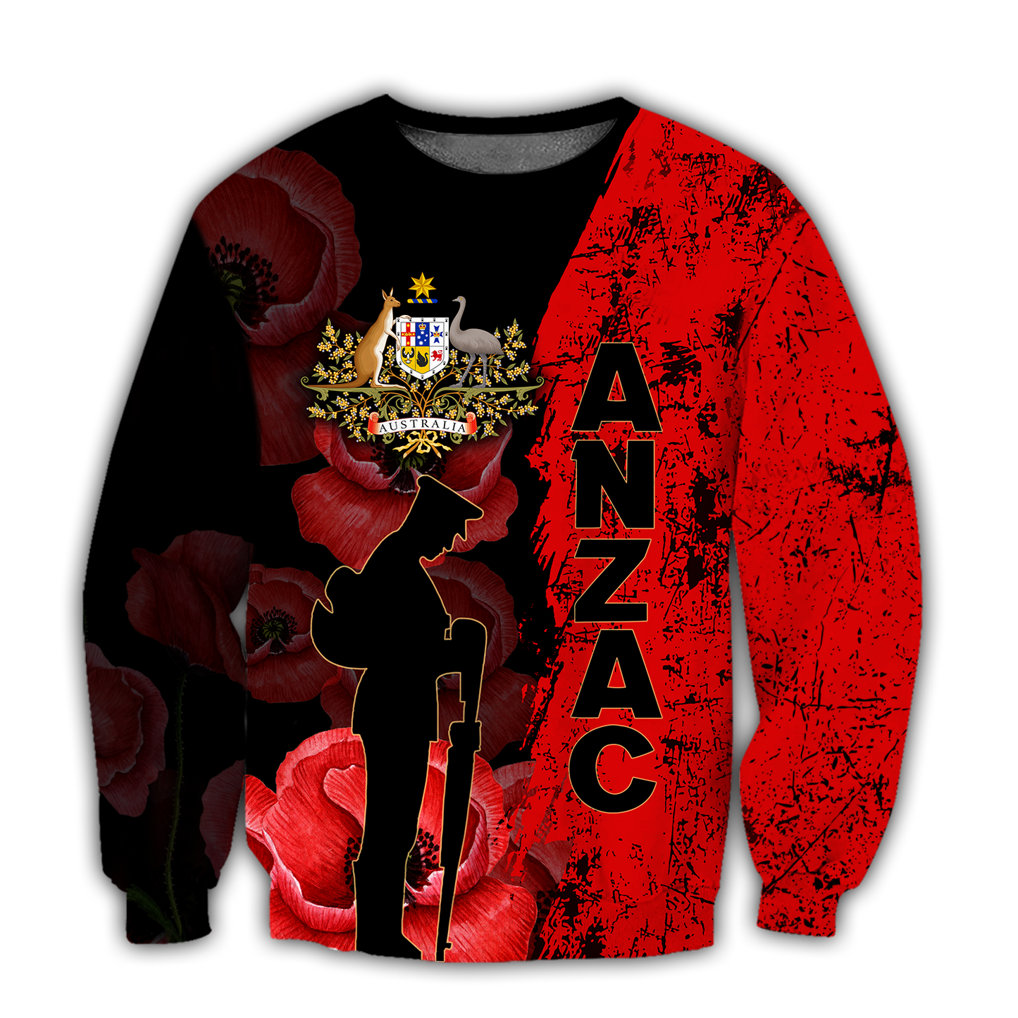Premium Anzac Day 2021 Australian Coat of Arms 3D Printed Unisex Shirts TN NTN31032103