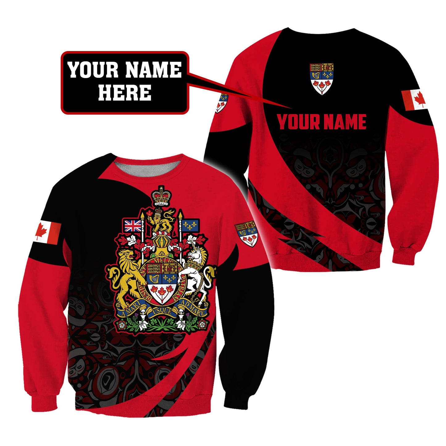 Personalized Name XT Canadian Day 3D All Over Printed Shirts AM26032106