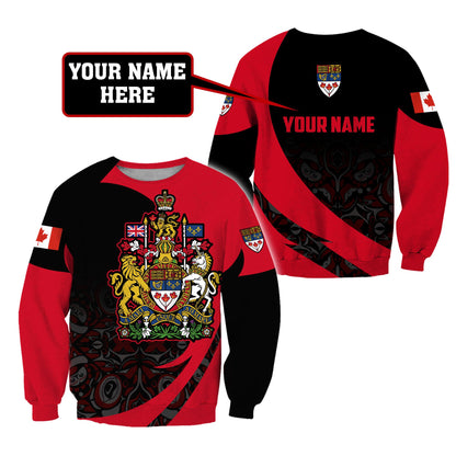 Personalized Name XT Canadian Day 3D All Over Printed Shirts AM26032106