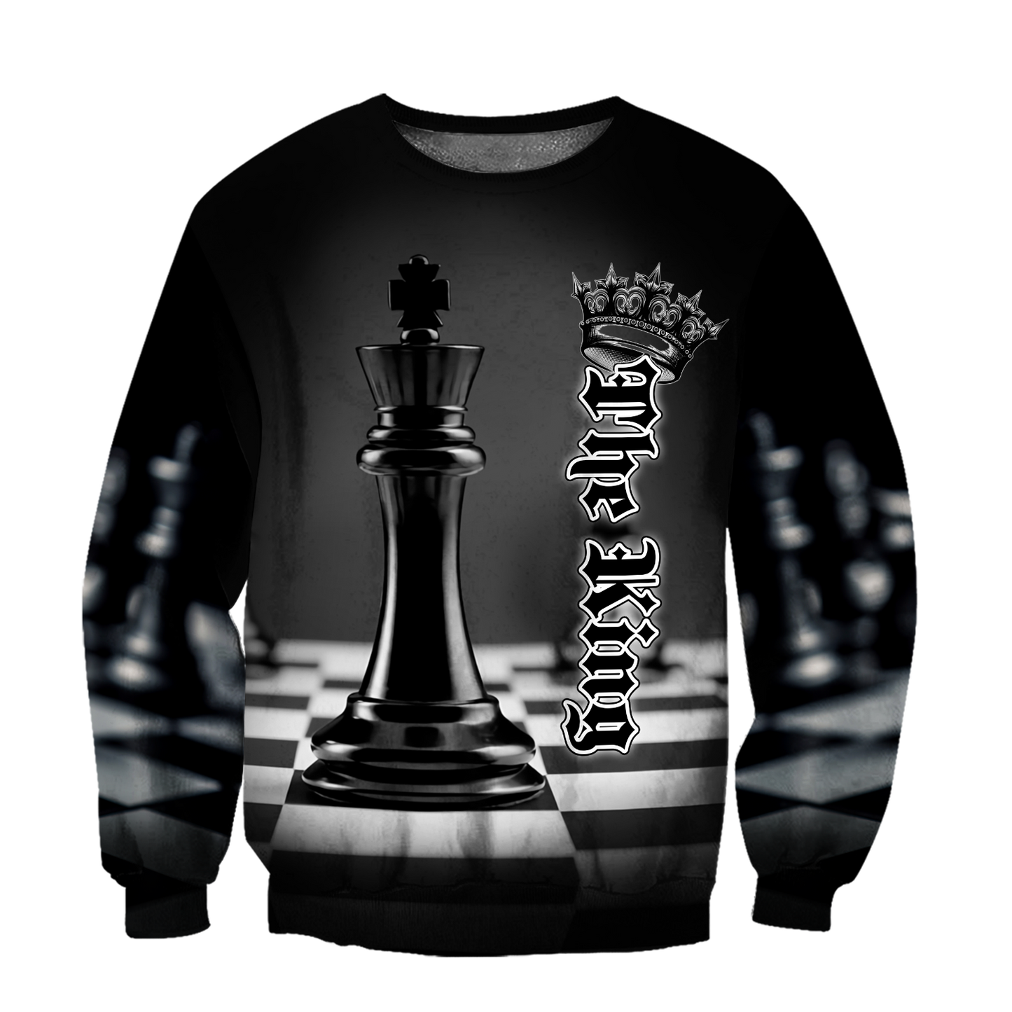 3D All Over Printed Chess Lovers- Black King Unisex Shirts PD07022101 XT