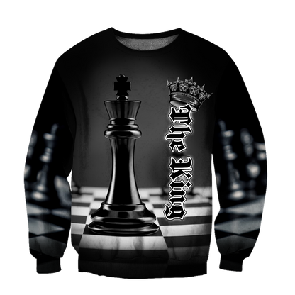 3D All Over Printed Chess Lovers- Black King Unisex Shirts PD07022101 XT