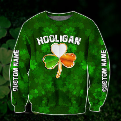 3D All Over Printed Irish St Patrick Day Unisex Shirts Custom Name XT MH17022102