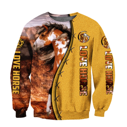 Native Horse 3D All Over Printed Hoodie For Men And Women DA16122002