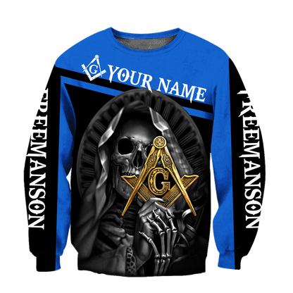 3D All Over Printed Unisex Shirts Personalized Name XT Masonic SN08032102