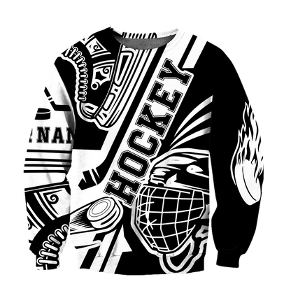 3D All Over Printed Hockey Satanic Unisex Shirts Custom Name XT
