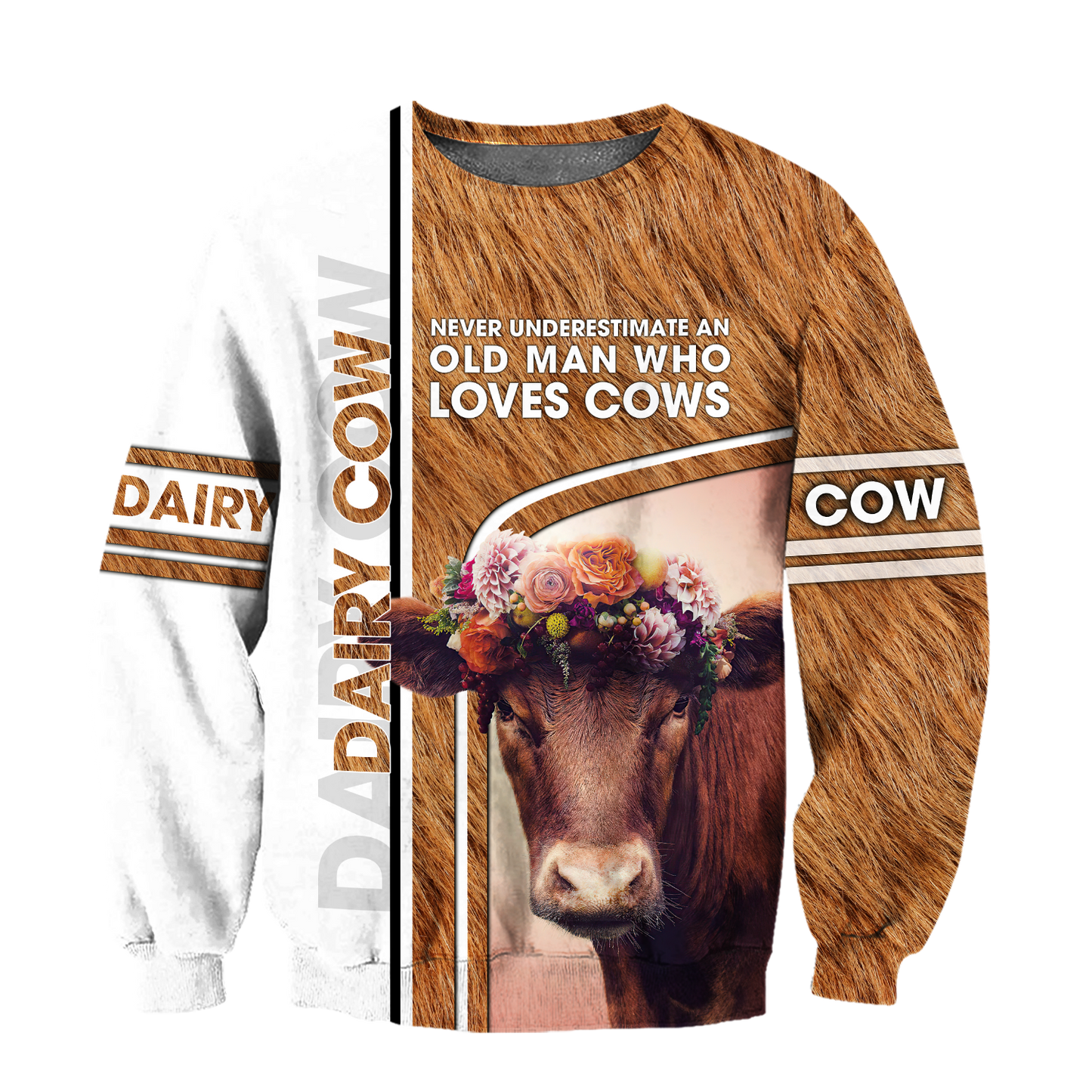 Cow 3d hoodie shirt for men and women DD11182005