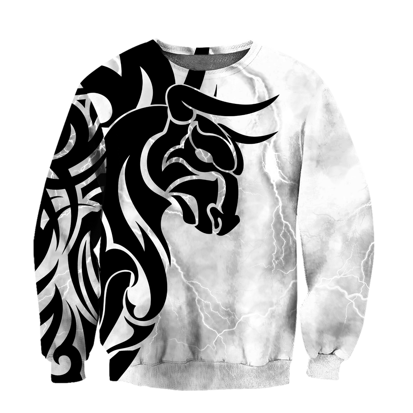 Premium Tribal Tattoo Bulls 3D Printed Unisex Shirts
