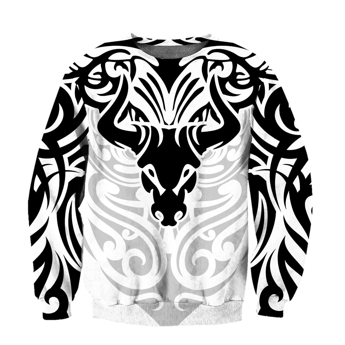 Tattoo Style Bull 3D All Over Printed Unisex Shirts