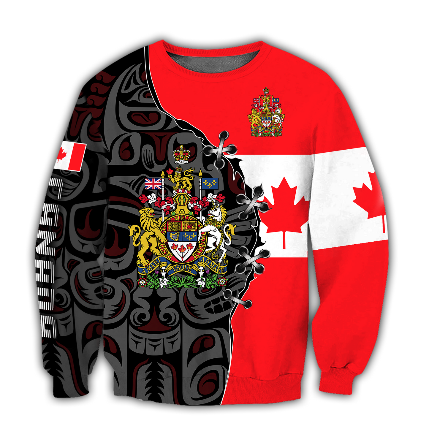 Canada Coat of Arms 3D Printed Clothes NTN17032105