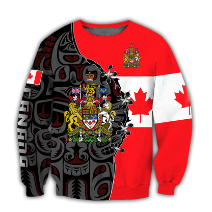 Canada Coat of Arms 3D Printed Clothes NTN17032105