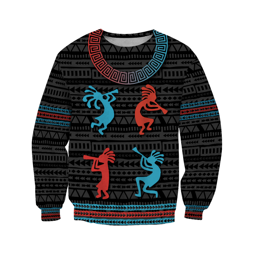 Kokopelli Color 3D All Over Printed Shirts DZ28052101 NT