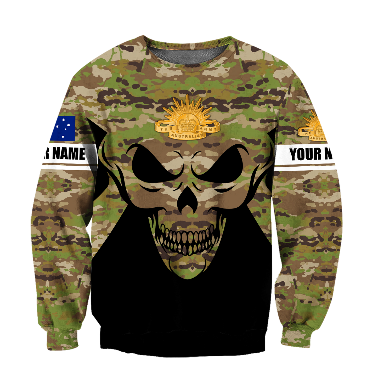 Personalized Name XT Australian Veteran 3D Printed Clothes DA23032102