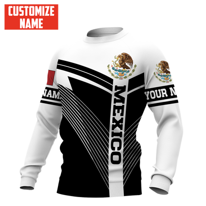 Personalized Name Mexican 3D All Over Printed Unisex Hoodie
