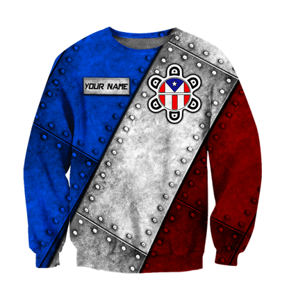 Customize Name Puerto Rico Soldier Hoodie For Men And Women TNA27032105