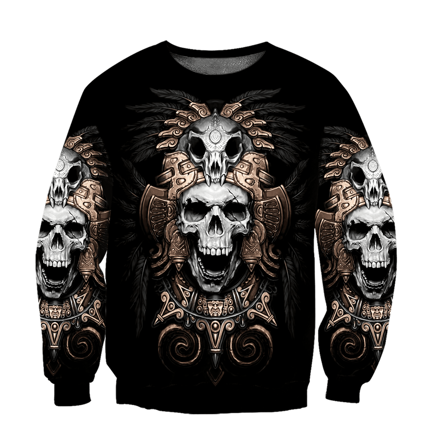 Aztec 3D All Over Printed Unisex Shirts