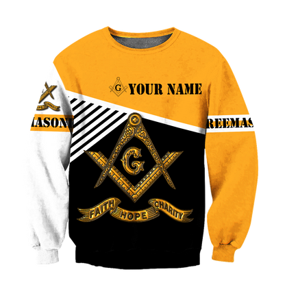 3D All Over Printed Unisex Shirts Personalized Name XT Masonic DA05032103