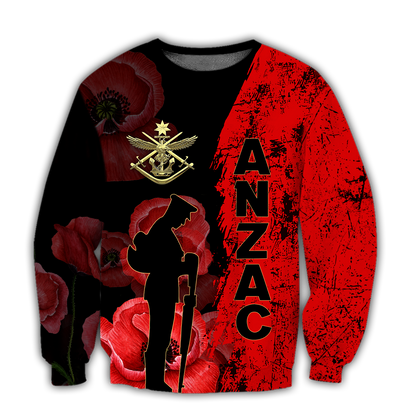Anzac Day Australian Defence Force 3D Printed Unisex Shirts TN NTN02042102