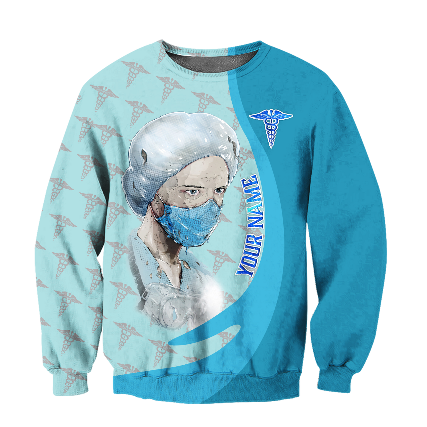 Premium Nurse Customize 3D All Over Printed Unisex Shirts